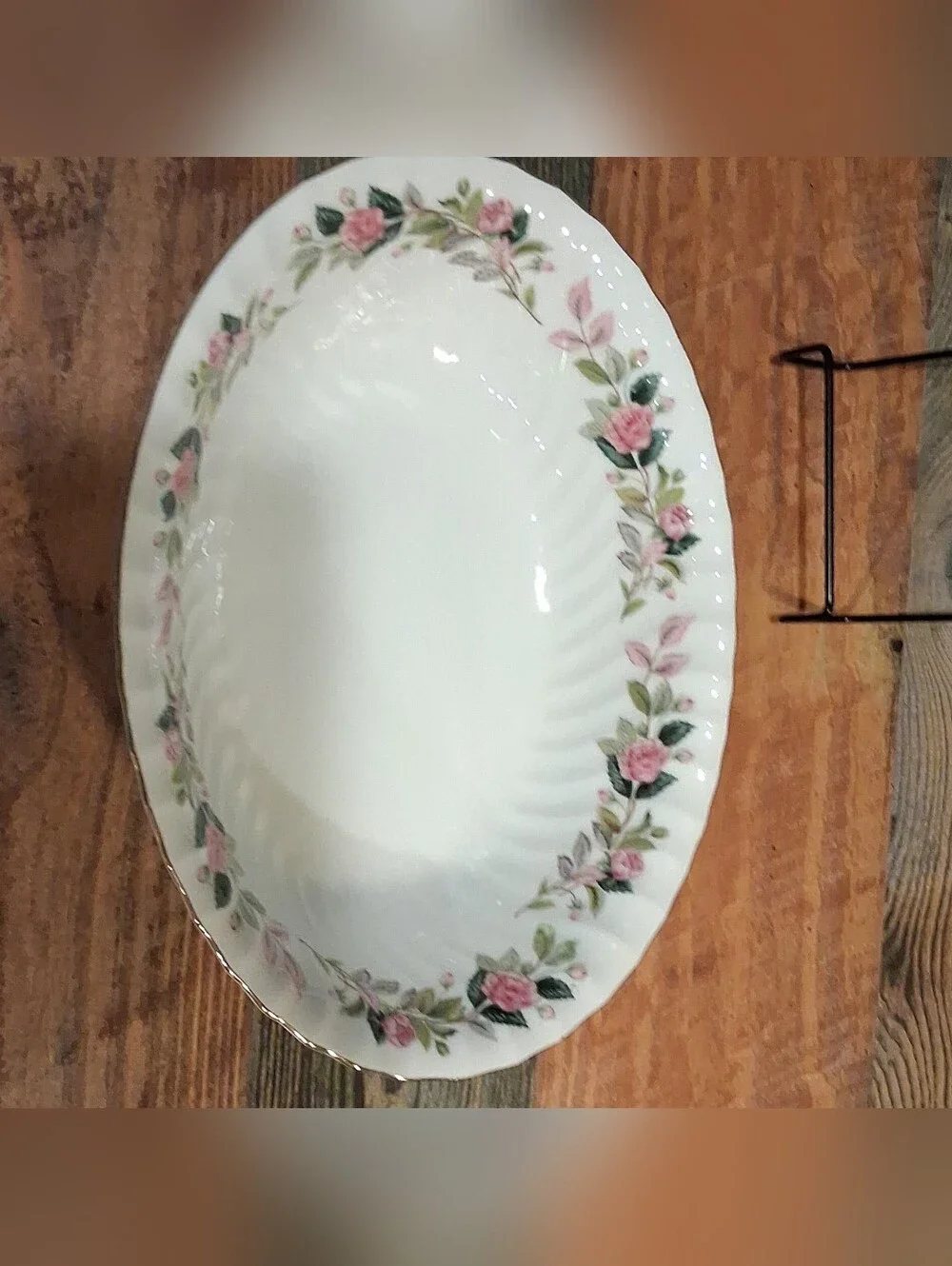 Vintage Regency Rose 2345 1960s Serving Platter. Made In Japan. Mint Condition